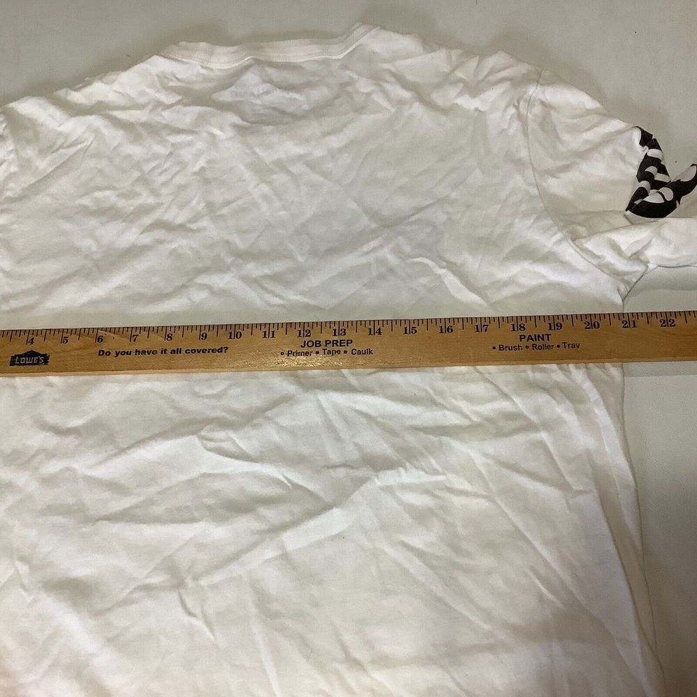 2018 Spanky's Snoop Dogg White Long Sleeve Rap Tec T-Shirt Size Medium - Picture 7 of 9